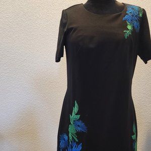 Elie Tahari embroidered dress